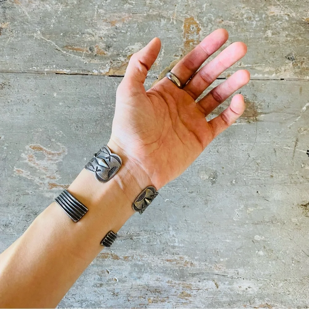 SOLD ♥️ Apache ♥️ Rosella Paxson Sterling Silver & Turquoise Ring - Picture 4 of 14